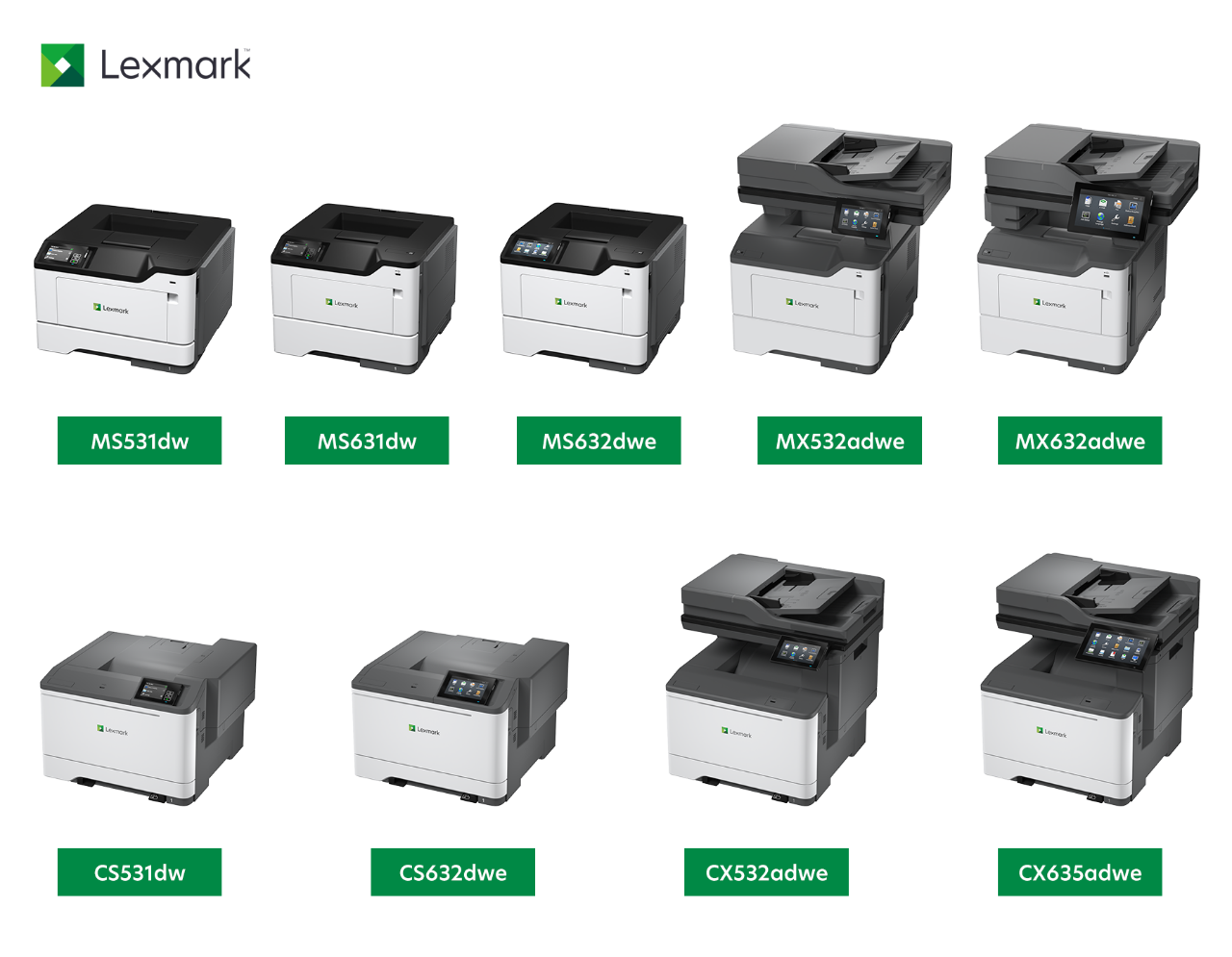 Lexmark 利盟新上市9款激光打印机